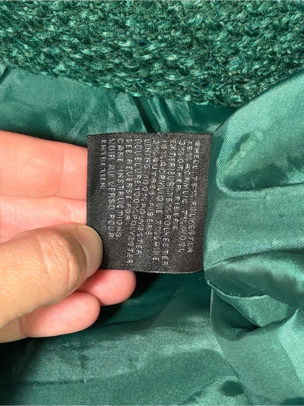STEVE MADDEN ONCE UPON A THYME kelly green Hooded modcloth Belted peacoat - Picture 7 of 8